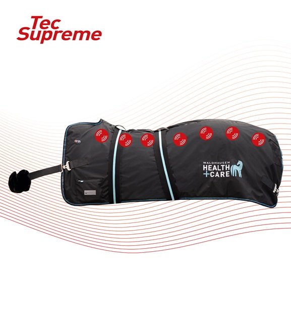 COPERTA MASSAGGIANTE E RISCALDANTE Health + Care TecSupreme Terapeutiche 